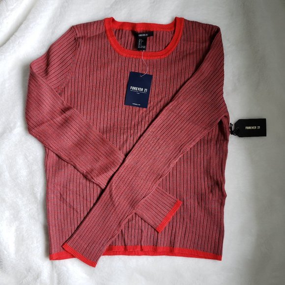 3/$30 BNWT Ribbed long sleeve top - Picture 1 of 5
